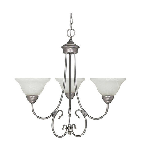 Capital Lighting 3223MN220 Hometown Mid Sized Chandelier - Matte Nickel