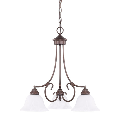 Capital Lighting 3224BZ220 Hometown Mid Sized Chandelier - Bronze
