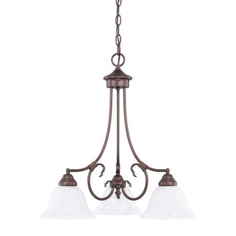 Capital Lighting 3224BZ220 Hometown Mid Sized Chandelier - Bronze