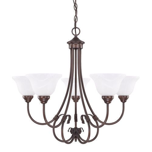 Capital Lighting 3226BZ220 HomePlace Mid Sized Chandelier - Bronze