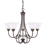 Capital Lighting 3226BZ220 HomePlace Mid Sized Chandelier - Bronze
