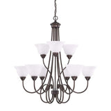Capital Lighting 3229BZ220 HomePlace Mid Sized Chandelier - Bronze