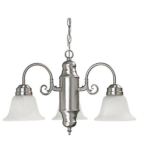 Capital Lighting 3253MN118 Petite Mini Chandelier - Matte Nickel