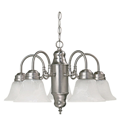 Capital Lighting 3255MN118 Petite Mini Chandelier - Matte Nickel