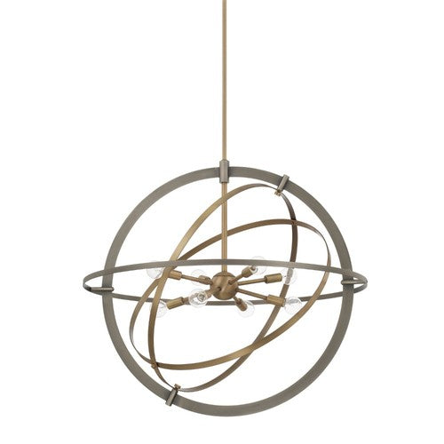 Capital Lighting 325681AM Down Light Pendant - Aged Nickel