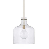 Capital Lighting 325712AD Down Light Pendant - Aged Brass