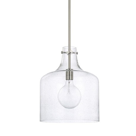 Capital Lighting 325712BN Down Light Pendant - Brushed Nickel