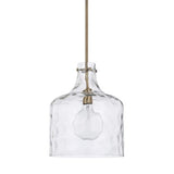 Capital Lighting 325717AD Down Light Pendant - Aged Brass