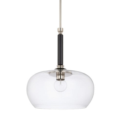 Capital Lighting 325811BT438 Down Light Pendant - Black Tie