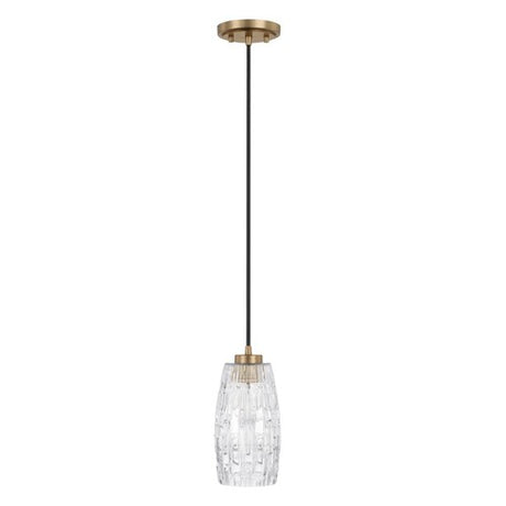 Capital Lighting 328611AD450 Mini Pendant - Aged Brass