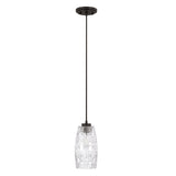 Capital Lighting 328611BI450 Mini Pendant - Black Iron