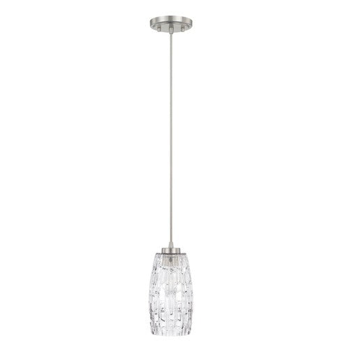 Capital Lighting 328611BN450 Mini Pendant - Brushed Nickel
