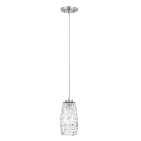 Capital Lighting 328611BN450 Mini Pendant - Brushed Nickel