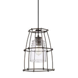 Capital Lighting 329711NG462 Turner Down Light Pendant - Nordic Grey