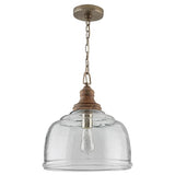 Capital Lighting 330318GY Julian Down Light Pendant - Grey Wash