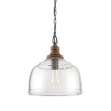 Capital Lighting 330318YG Julian Down Light Pendant - Grey Wash / Iron Silk