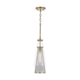 Capital Lighting 332311AD Abbott Mini Pendant - Aged Brass