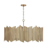 Capital Lighting 333462AD Xavier Linear Pendant - Aged Brass
