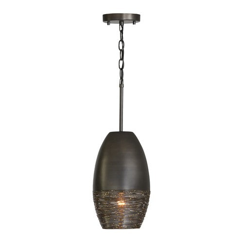 Capital Lighting 335111GI Sana Mini Pendant - Grey Iron