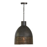 Capital Lighting 335112GI Sana Down Light Pendant - Grey Iron