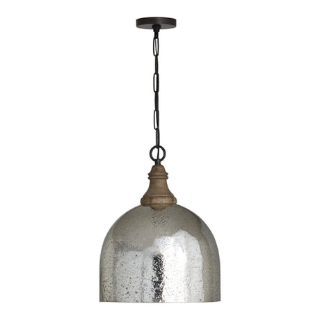 Capital Lighting 336011YP483 Down Light Pendant - Grey Wash / Pewter