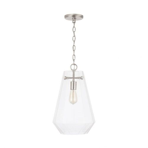 Capital Lighting 338316BN Lee Down Light Pendant - Brushed Nickel