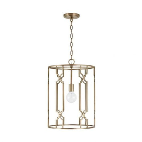 Capital Lighting 338911AD Jordyn Entrance / Foyer Pendant - Aged Brass