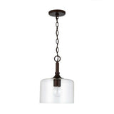 Capital Lighting 339311BZ Carter Down Light Pendant - Bronze