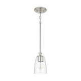 Capital Lighting 340911BN506 Myles Mini Pendant - Brushed Nickel