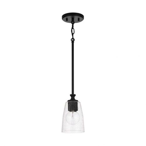 Capital Lighting 340911MB506 Myles Mini Pendant - Matte Black