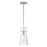Capital Lighting 342411PN Mila Mini Pendant - Polished Nickel