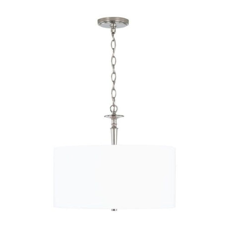 Capital Lighting 342631PN Abbie Down Light Pendant - Polished Nickel