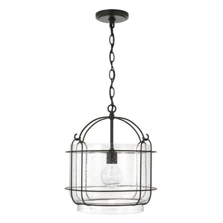 Capital Lighting 342912MB Harmon Down Light Pendant - Matte Black
