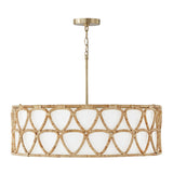 Capital Lighting 347242MA Tulum Down Light Pendant - Matte Brass