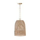 Capital Lighting 347512MA Naomi Down Light Pendant - Matte Brass