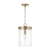 Capital Lighting 348711AD Fuller Down Light Pendant - Aged Brass