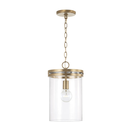 Capital Lighting 348711AD Fuller Down Light Pendant - Aged Brass