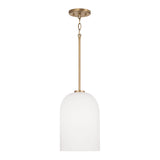 Capital Lighting 348811AD Lawson Down Light Pendant - Aged Brass