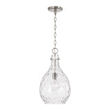Capital Lighting 349012BN Brentwood Down Light Pendant - Brushed Nickel