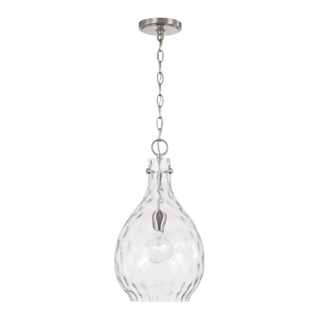 Capital Lighting 349012BN Brentwood Down Light Pendant - Brushed Nickel