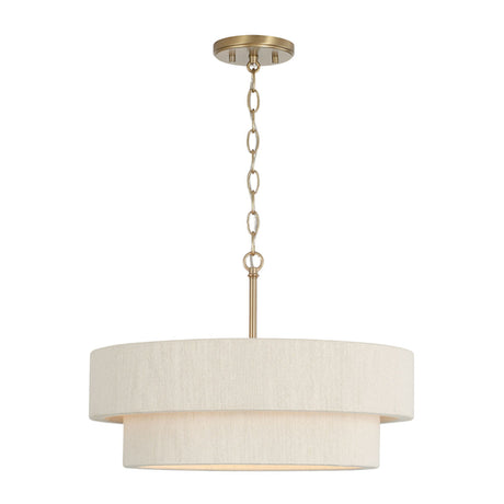 Capital Lighting 349841MA Delaney Multi Light Pendant - Matte Brass