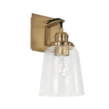 Capital Lighting 3711AD135 Fallon 1 Bulb Wall Sconce - Aged Brass