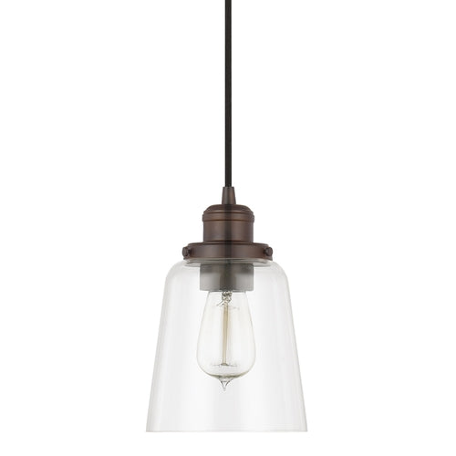 Capital Lighting 3718BB135 Fallon Mini Pendant - Burnished Bronze