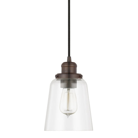 Capital Lighting 3718BB135 Fallon Mini Pendant - Burnished Bronze