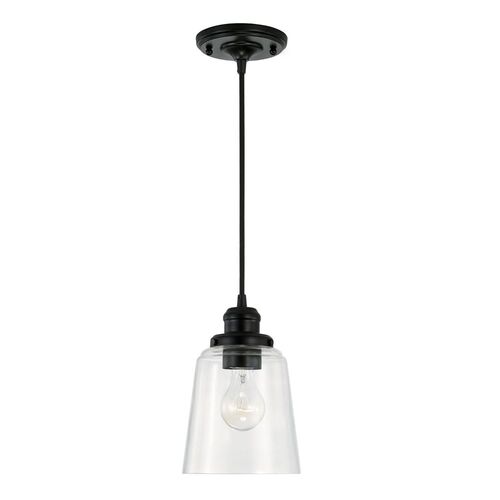 Capital Lighting 3718MB135 Fallon Mini Pendant - Matte Black