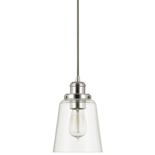Capital Lighting 3718PN135 Fallon Mini Pendant - Polished Nickel