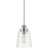 Capital Lighting 3718PN135 Fallon Mini Pendant - Polished Nickel
