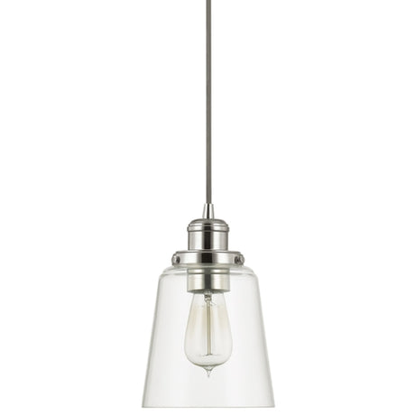 Capital Lighting 3718PN135 Fallon Mini Pendant - Polished Nickel