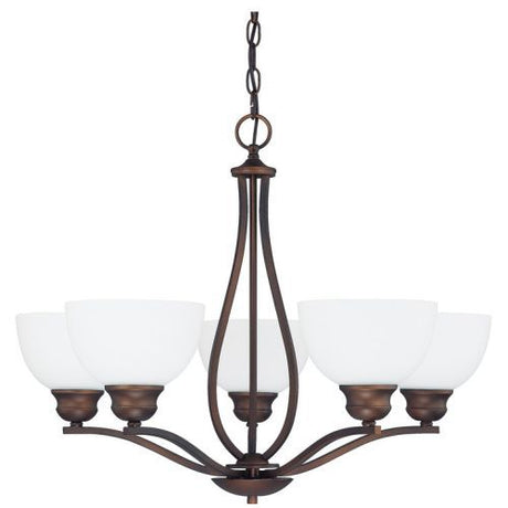 Capital Lighting 4035BB212 Stanton Mid Sized Chandelier - Burnished Bronze