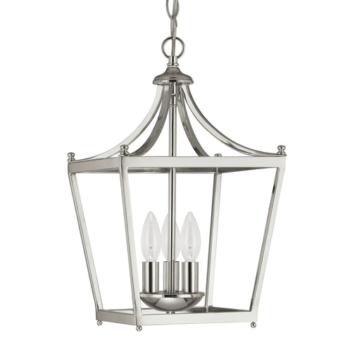 Capital Lighting 4036PN Stanton Entrance / Foyer Pendant - Polished Nickel